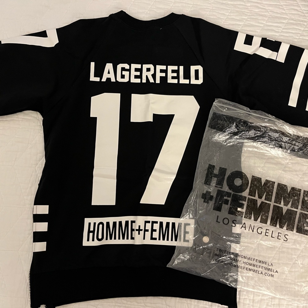 Homme + Femme Lagerfield Hockey sweater